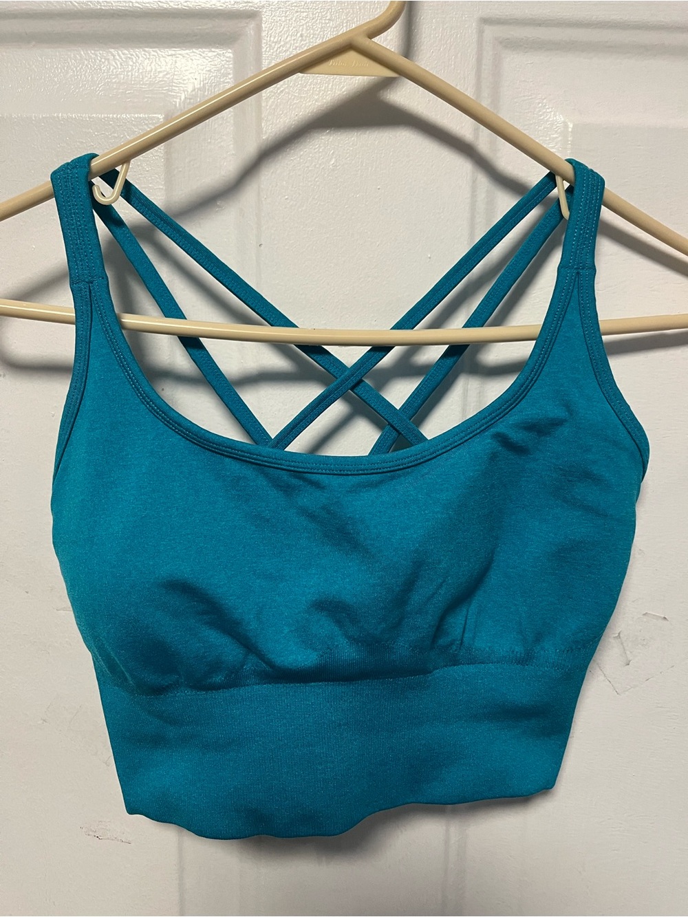Joyspels Strappy Teal Sports Bralette - Women Intimates NWOT